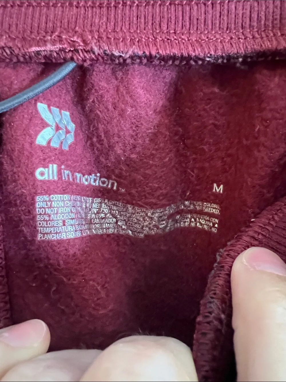 all in motion Men’s 3-Pack Joggers in Black, Gray & Burgundy- M‎